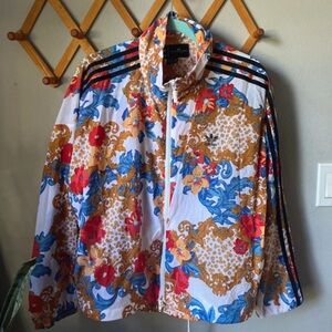 ADIDAS ORIGINALS WOMEN’S MULTI COLOR TRACKSUIT- FLORAL SET